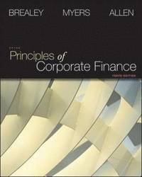 Principles of Corporate Finance - Global Edition W/connect plus (hftad)