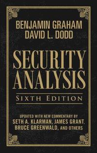 Security Analysis: Sixth Edition, Foreword by Warren Buffett (Limited Leatherbound Edition) (inbunden)
