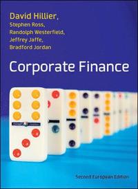 Corporate Finance European Edition by Hillier and Ross (hftad)