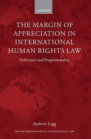 The Margin of Appreciation in International Human Rights Law (inbunden)