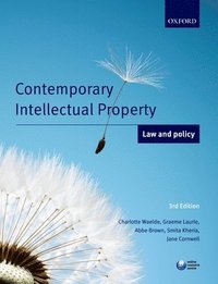 Contemporary Intellectual Property: Law and Policy (hftad)