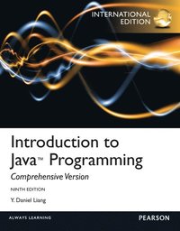 Introduction To Java Programming, Comprehesive Version: International Edition 9th Edition Book/CD Package