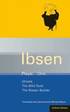 Ibsen Plays: v.1 'Ghosts', 'The Wild Duck', 'The Master Builder'