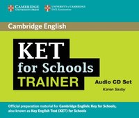 KET for Schools Trainer Audio CDs (2) (cd-bok)