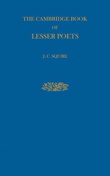 The Cambridge Book of Lesser Poets (hftad)