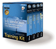 MCITP Self Paced Training Kit: Database Administrator Core Requirements Book/DVD Package