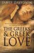 The Greeks And Greek Love