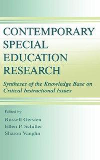Contemporary Special Education Research (inbunden)