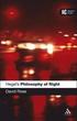 Hegel's 'Philosophy of Right'