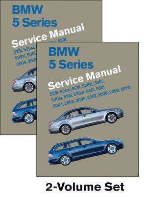 BMW 5 Series Service Manual 2004,2005,2006,2007,2008,2009,2010 (E60, E61) (inbunden)