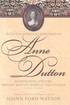 The Influential Spiritual Writings of Anne Dutton v. 1; Eighteenth-century British Baptist Woman Writer