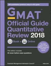 GMAT Official Guide 2018 Quantitative Review: Book + Online (hftad)