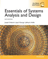 Essentials of Systems Analysis and Design, Global Edition (hftad)