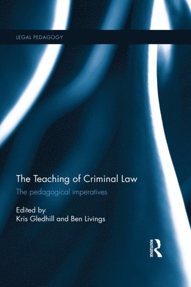Teaching of Criminal Law (e-bok)