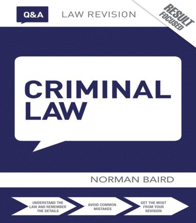 Q&A Criminal Law (e-bok)