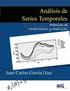 Analisis De Series Temporales: Practicas De Modelizacion y Prediccion