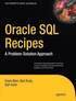 Oracle SQL Recipes: A Problem-Solution Approach