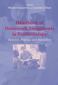 psychotherapy homework assignments