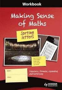 Making Sense of Maths: Sorting Letters - Workbook (hftad)