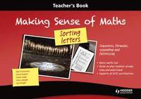 Making Sense of Maths: Sorting Letters - Teacher Book
