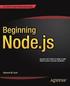 Beginning Node.js