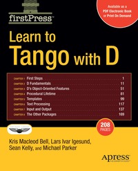 Omslagsbild: ISBN 9781590599600, Learn to Tango with D