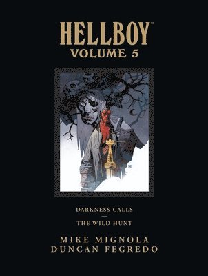 Hellboy Library Edition Volume 5: Darkness Calls And The Wild Hunt (inbunden)