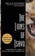 The Lions of Tsavo