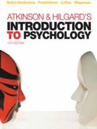 Atkinson And Hilgard's Introduction To Psychology