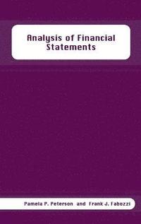  fabozzi Analysis of Financial Statements