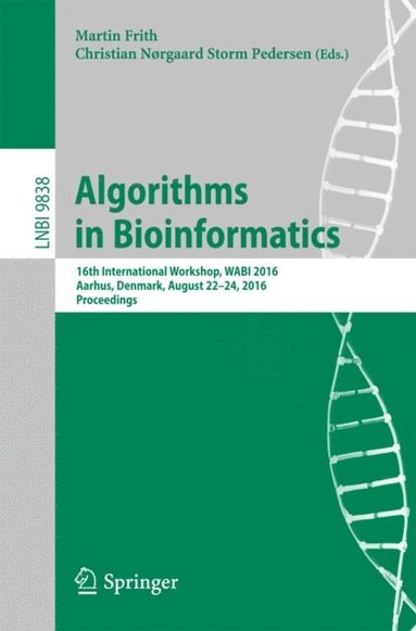 Algorithms in Bioinformatics (e-bok)