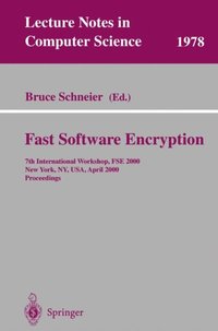Fast Software Encryption (e-bok)