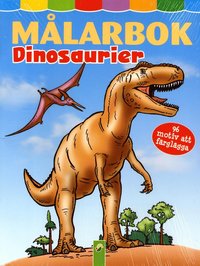 Mlarbok Dinosaurier (hftad)