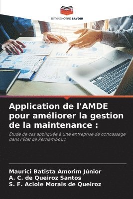 Application De L Amde Pour Amliorer La Gestion De La Maintenance