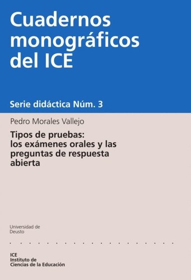 Tipos de pruebas los exÃmenes orales y las preguntas de respuesta