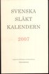 Svenska Slktkalendern 2007