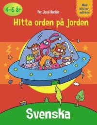 Pysselbok Svenska Hitta orden p jorden (hftad)