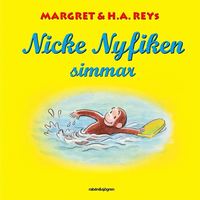 Nicke Nyfiken simmar (e-bok)