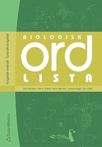 Omslagsbild: ISBN 9789144020112, Biologisk ordlista : engelsk-svensk, svensk-engelsk