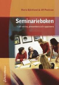 Omslagsbild: ISBN 9789144041254, Seminarieboken
