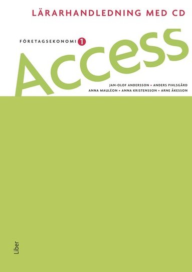 Access 1, Lrarhandledning med CD