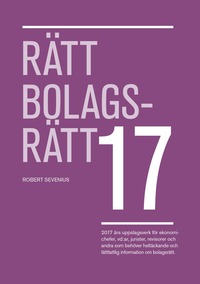 Rtt Bolagsrtt 2017 (bok) (hftad)