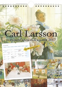 Carl Larsson planeringsalmanacka 2017 (hftad)