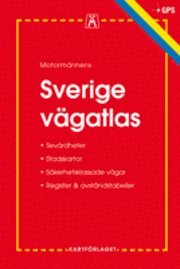 Omslagsbild: ISBN 9789158847125, Sverige V&auml;gatlas 2008, Motorm&auml;nnens (plastomslag)