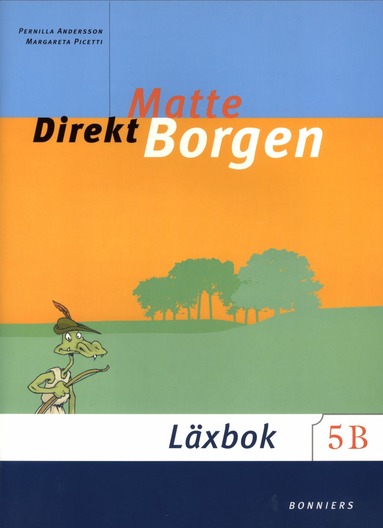 Matte direkt Borgen 5 B Läxbok Pernilla Falck Margareta Picetti