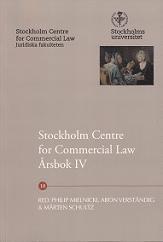 Stockholm Centre for Commercial Law rsbok. 4 (hftad)