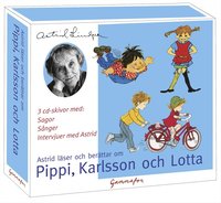 astrid lindgren Astrid l�ser och ber�ttar om Pippi, Karlsson och Lotta