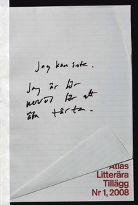Omslagsbild: ISBN 9789173893251, ALT - Atlas litter&auml;ra till&auml;gg nr 1
