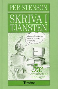 Omslagsbild: ISBN 9789175664958, Skriva i tj&auml;nsten