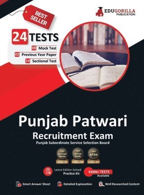 Punjab Patwari Recruitment Exam 2023 8 Mock Tests 14 Sectional Tests